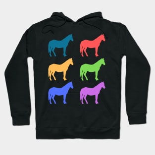 Horse of a different color Hoodie
